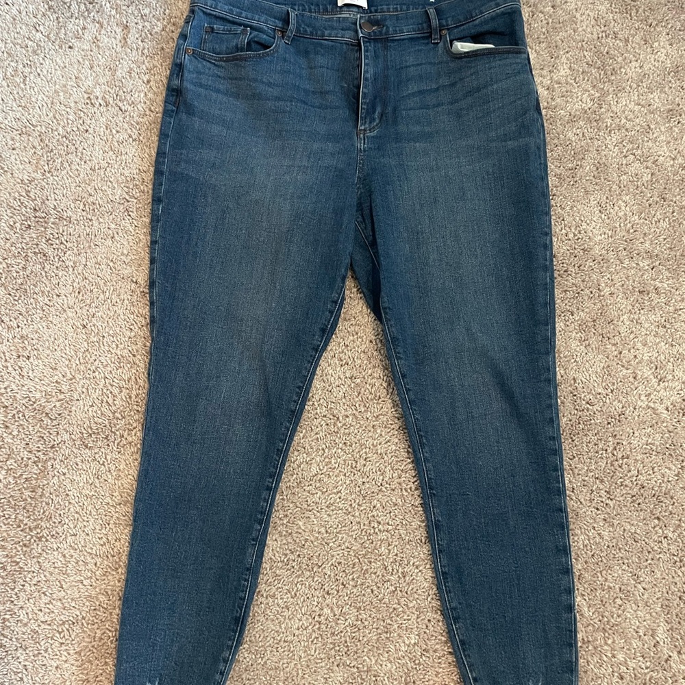 LOFT Dark Blue Women's Skinny Jeans